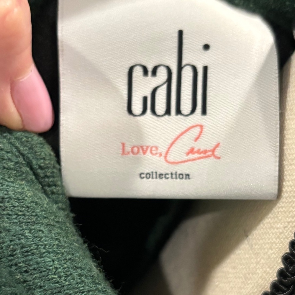 CAbi #3159 Double Breasted Sweater Pea Coat Love Carol Collection, Size Medium - Picture 7 of 13